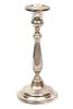 Sterling Silver Single Candletick By Frank M Whiting H 10''