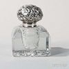 Gorham Sterling Silver-mounted Glass Inkwell