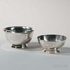 Two American Sterling Silver Revere-style Bowls