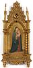 After Fra Angelico (Italian, 1400-1455) Oil Or Tempera On Wood Panel Late 19th/early 20th C., Madonna Della Stella, H 14'' W 8''