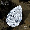 2.50 ct, D/IF, Pear cut GIA Graded Diamond. Appraised Value: $143,400 