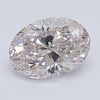 1.01 ct, Natural Very Light Pink Color, SI1, Oval cut Diamond (GIA Graded), Appraised Value: $49,800 