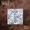 NO-RESERVE LOT: 1.52 ct, E/VS1, Princess cut GIA Graded Diamond. Appraised Value: $43,800 