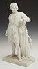 Parian Figure, late 19th c., by Bing and Grondahl,