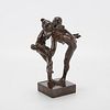 Paul Granlund "Toe to Toe" Sculpture 1988
