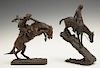 After Frederic Remington (1861-1909), "The Bronco