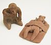 Two Pre-Columbian Pottery Figures, consisting of a
