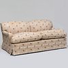 George Smith Linen Upholstered Two Seat Sofa
