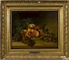 James Peale, Sr. (American 1749-1831), oil on panel still life with fruit, signed verso and dated