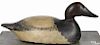 Pair of oversized Mason canvasback duck decoys, 19'' l.