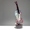Large Dino Rosin Violin Sculpture, Murano