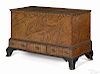 Berks County, Pennsylvania painted pine and poplar blanket chest, early 19th c.