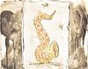 Claes Oldenburg SOFT SAXOPHONE Lithograph, Signed Edition, 43"W