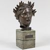 Attributed to Augustus Saint - Gaudens (1848 - 1907): Head of Victory