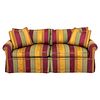 Regency Stripe Upholstered Two Seater Sofabed