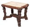 Onyx Topped Renaissance Revival Low Table