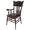 Colonial Revival Mahogany Spindle Chair