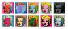 Andy Warhol, Marilyn Monroe, 10 Piece Portfolio, SERIGRAPH SUNDAY B. MORNING