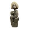C. Rodoto Hand Carved "Mother and Child" Stone Sculpture