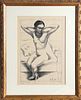 Diego Rivera, Desnudo de Frida Kahlo, Lithograph