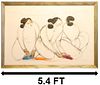 R.C. Gorman (1931-2005) Navajo, Color Serigraph