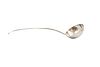 Rare 19th C. Georgian Sterling Punch Ladle 6.5 ozt