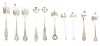 Collection of (10) Sterling & Coin Spoons 3.7 oz