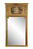 Louis XVI Trumeau Mirror With Courtship Scene