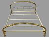 Lipparini King Size Brass Bed Frame Italy
