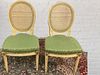 Pair of Vintage Henredon Cane Back Chairs