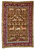 Fine Antique Turkish Silk Rug 3’6” x 5’1" (1.07 x 1.55 M)