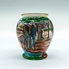 Moorcroft Enamel Miniature Vase, Elephants
