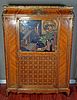 A 19th C. Chinoiserie Signed Cabinet w/ Bronze mounts