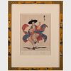 Elyse Ashe Lord (1885-1971): Chinoiserie Figures; Dancer