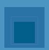 Josef Albers Homage to the Square "Blue" Offset Lithograph
