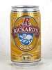 1991 Rickard's Gold 355ml Beer Can Molson Canada