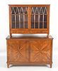 Continental Neoclassical Inlaid Fruitwood Cabinet