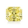 5.68-Carat Emerald-Cut Fancy Vivid Yellow Loose Diamond, GIA Certified