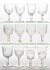 ASSORTED EAPG GOBLETS, LOT OF 12
