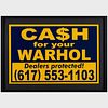 Geoff Hargadon (b. 1954): Cash for Your Warhol