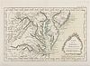 JACQUES NICOLAS BELLIN (FRENCH, 1703-1772) MAP OF VIRGINIA AND MARYLAND