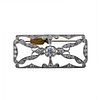 Tiffany & Co Art Deco Platinum Diamond Brooch