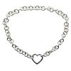 Tiffany & Co Sterling Silver Heart Necklace