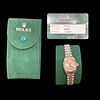 ROLEX Ladies Oyster Perpetual Date Watch, Model # M6916/0