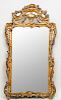 Louis XV Provincial Giltwood Mirror