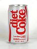 1990 Diet Coke 100% NutraSweet V1 12oz Can Charlotte NC