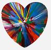 Damien Hirst - Heart Spin Painting