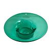 Blenko Art Glass Large Green Bowl