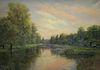 VAN BOSKERCK, Robert. Oil on Canvas. River