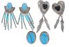 Navajo & Taxco, Mexico Collection of Earrings
